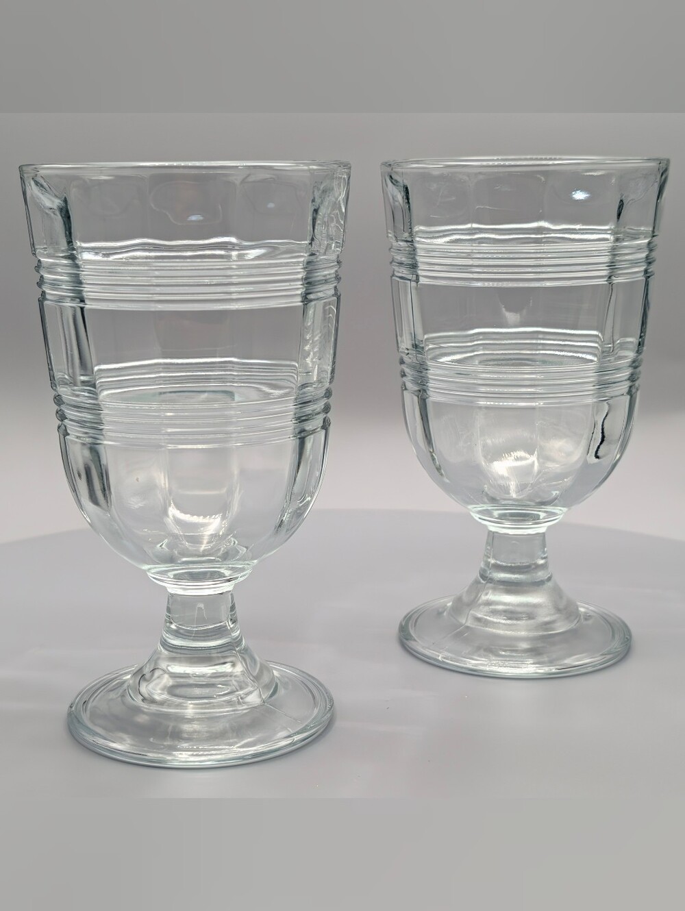 VINTAGE Y2K MARTHA STEWART GOBLETS (SET OF 2)